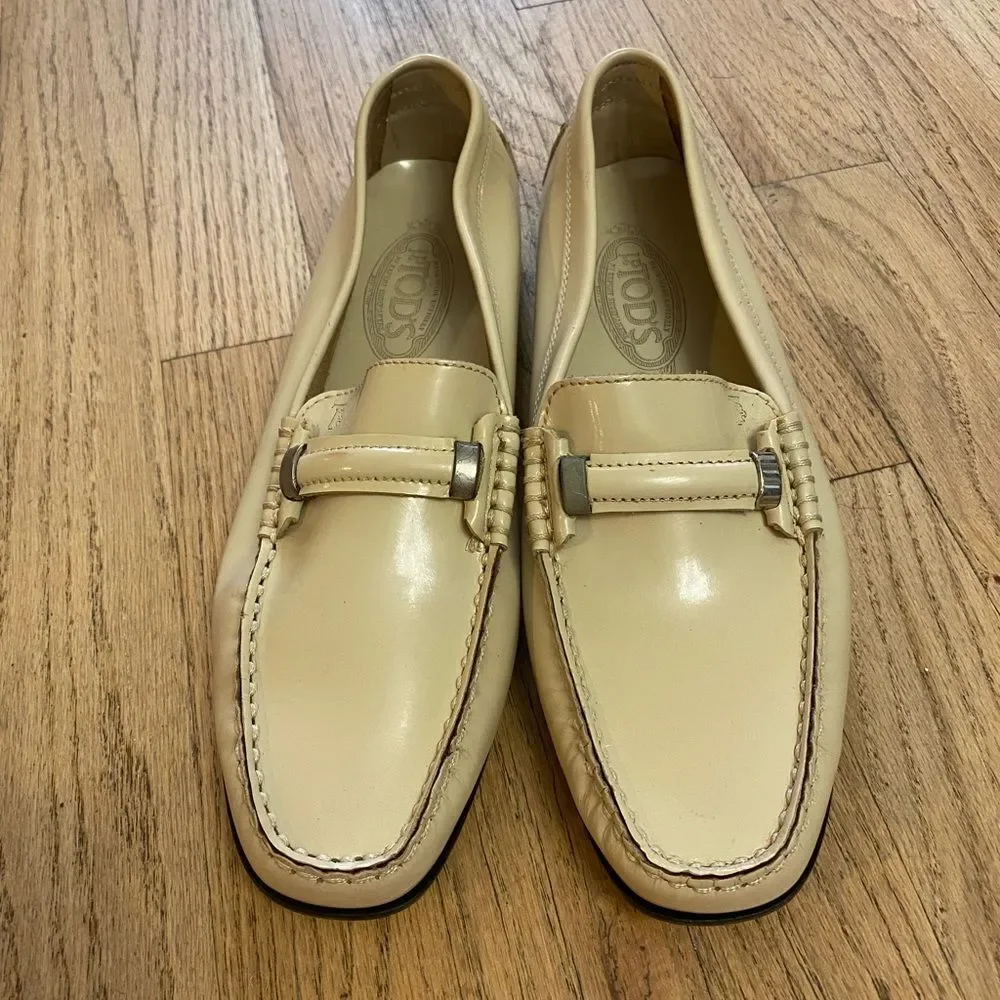 Authentic vintage JP Tod’s women’s leather loafers - Picture 2 of 9